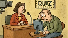 Vtip: V televizi se ptá moderátor