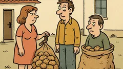 Vtip: Vyměním partnera za 150 kilo brambor