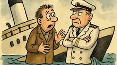 Vtip: Přiběhne cestující ke kapitánovi na lodi