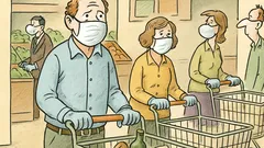 Vtip: Vláda tvrdila, stačí rouška...