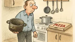 Vtip: Chtěl jsem vařit podle receptu…