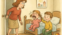 Vtip: Šestiletý synek přiběhne za maminkou