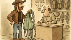 Vtip: Chucku Norrisovi se neotevřel padák…