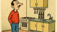 Vtip: Co má Małysz v kuchyni?