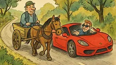 Vtip: Frajírek nabízí 200 koní