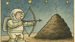 Vtip: Je lepší mířit ke hvězdám a minout