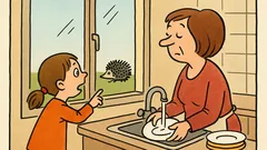 Vtip: Anička z okna: Mami, utekl kaktus!