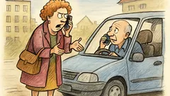 Vtip: Říkala jsem, že tam budu!