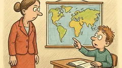 Vtip: Učitelka se ptá Pepíčka na Afriku