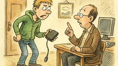 Vtip: Přijde synek za otcem pro nový harddisk