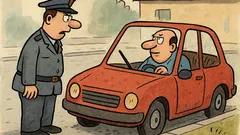 Vtip: Přijde policista k řidiči…