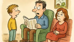 Vtip: Ptá se syn táty: proč?