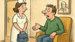 Vtip: Zdravotní sestra říká manželovi…