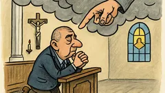 Vtip: Přijde Babiš do kostela a...