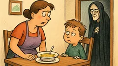 Vtip: Maminko, zavolej Polednici na polévku!