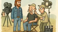 Vtip: Chuck Norris musí používat kaskadéra