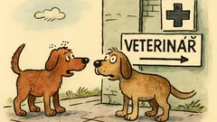 Vtip: Potkají se dva psi u veterináře