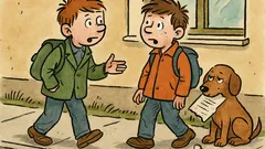 Vtip: Můj pes mi sežral vysvědčení!