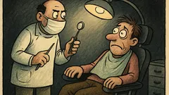 Vtip: Nejvíc se bojím zubaře a tmy