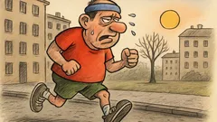 Vtip: Jaké jsou výhody běhání v 6:00?