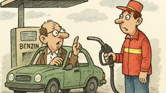 Vtip: Kolik stojí kapka benzínu na pumpě?