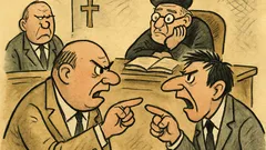 Vtip: Před soudem stojí dva obchodníci…