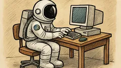 Vtip: Jaká klávesa je astronautova nejoblíbenější?