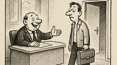 Vtip: Šéf mi popřál hezký den…