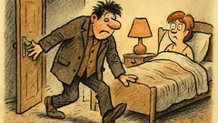 Vtip: Víte, proč se lidé v noci budí?