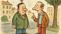 Vtip: Muž potká kamaráda—uhodil do tebe blesk?