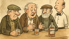 Vtip: Tři Skoti sedí u baru…