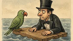 Vtip: Kouzelník na lodi a papoušek