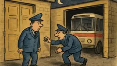 Vtip: Dva policisté vyjdou pozdě z restaurace