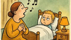 Vtip: Maminka zpívá ukolébavku, dítě odpoví