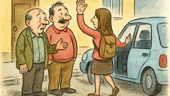 Vtip: Moje dcera odjíždí na rok do zahraničí