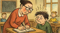 Vtip: Učitelka píše do žákovské knížky…