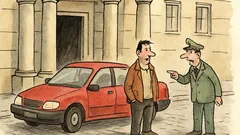 Vtip: Přijede chlápek před Poslaneckou sněmovnu…