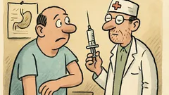 Vtip: Pacient se ptá na injekci…