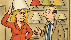 Vtip: „Nemáte na hlavu něco menšího?“