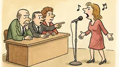 Vtip: Porota zpěvačce: Zpívejte o kilometr dál