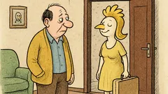 Vtip: Dnes mě navštívilo štěstí. Přišlo se rozloučit.