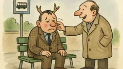 Vtip: Čeká na zastávce, přijde neznámý…