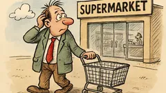 Vtip: Postavili nový supermarket pro sklerotiky…