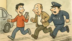 Vtip: Odkud máš ten nový mobil?