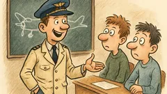 Vtip: Letectví máme v rodině...