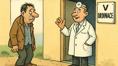 Vtip: Muž si otevře ordinaci za 500 €