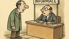 Vtip: Občan se ptá: Kde jsou informace?