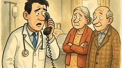 Vtip: Mami, mami, já jsem v nemocnici!