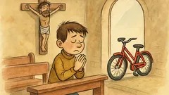 Vtip: Když jsem byl dítě, modlil…