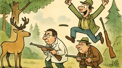 Vtip: Lékař, právník a statistik jdou na lov…